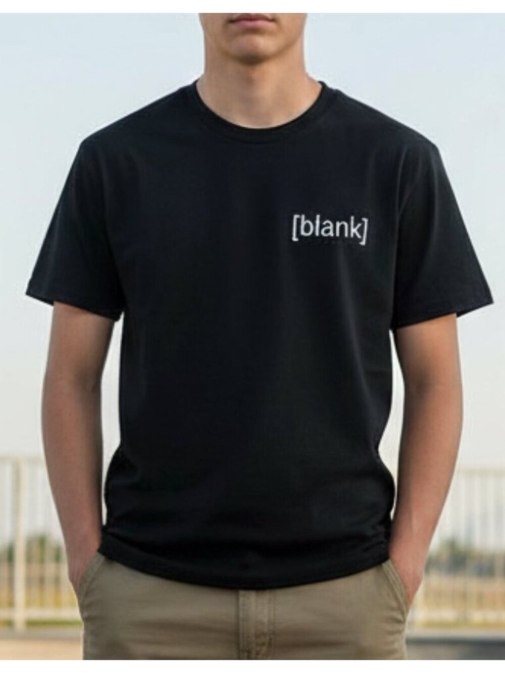 Urban Streetwear Men Teen Unisex Cotton Short Sleeve Black Tee size M NWOT